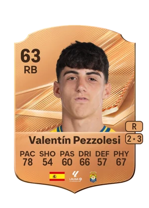 Valentín Pezzolesi 63 RB