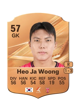 Heo Ja Woong 57 GK