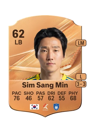 Sim Sang Min 62 LB