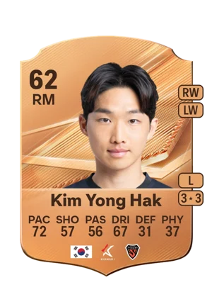 Kim Yong Hak 62 RM