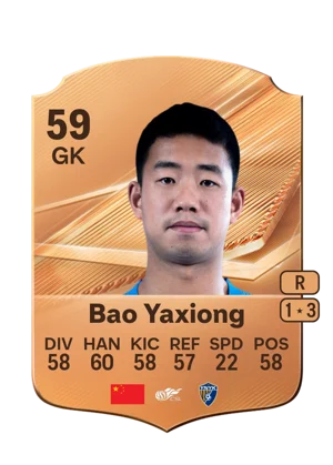 Bao Yaxiong 59 GK