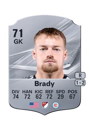 Brady 71 GK