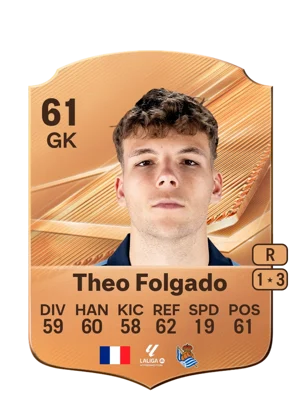 Theo Folgado 61 GK