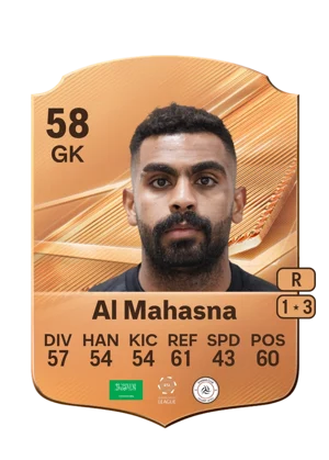 Al Mahasna 58 GK