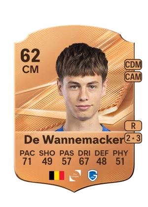 De Wannemacker 62 CM