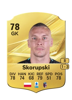 Skorupski 78 GK