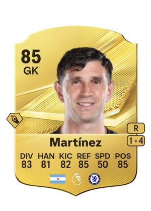 Martínez 85 GK