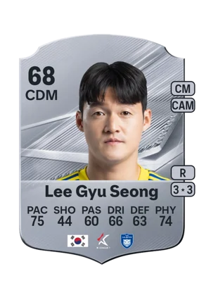 Lee Gyu Seong 68 CDM