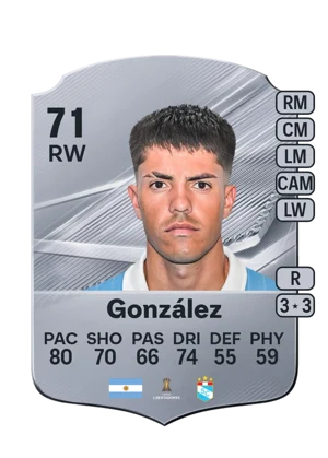 González 71 RW