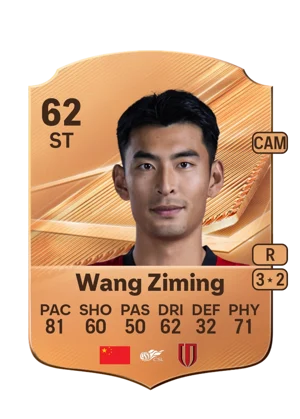 Wang Ziming 62 ST