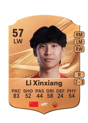 Li Xinxiang 57 LW