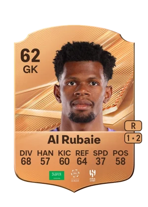 Al Rubaie 62 GK
