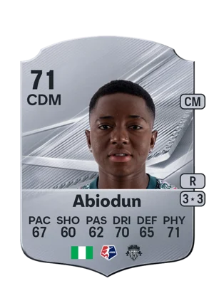 Abiodun 71 CDM