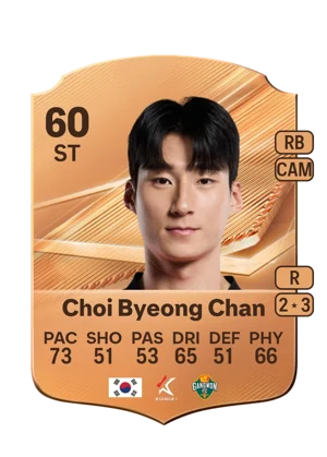 Choi Byeong Chan 60 ST