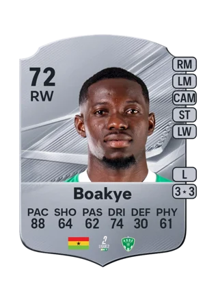 Boakye 72 RW