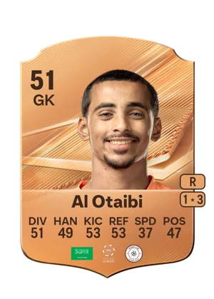 Al Otaibi 51 GK
