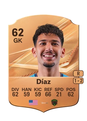 Díaz 62 GK
