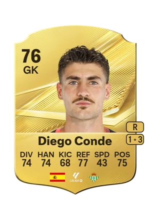 Diego Conde 76 GK