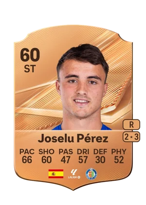 Joselu Pérez 60 ST