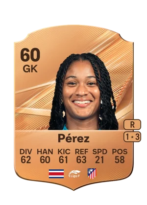 Pérez 60 GK
