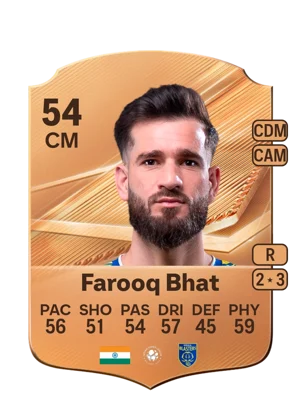 Farooq Bhat 54 CM