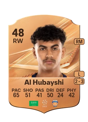 Al Hubayshi 48 RW