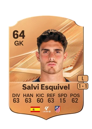 Salvi Esquivel 64 GK