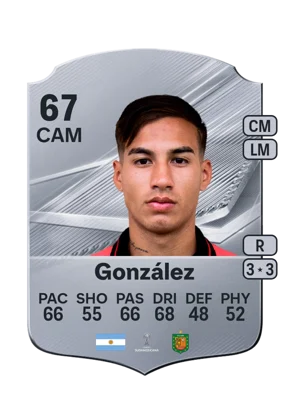 González 67 CAM