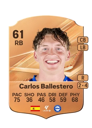 Carlos Ballestero 61 RB