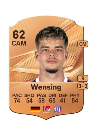 Wensing 62 CAM