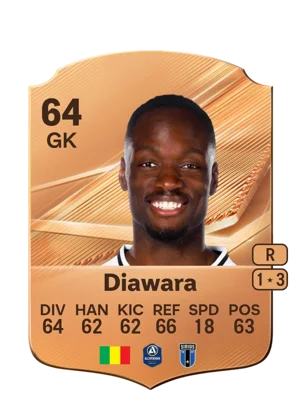 Diawara 64 GK