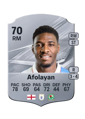Afolayan 70 RM