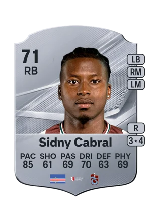 Sidny Cabral 71 RB