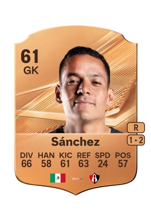 Sánchez 61 GK