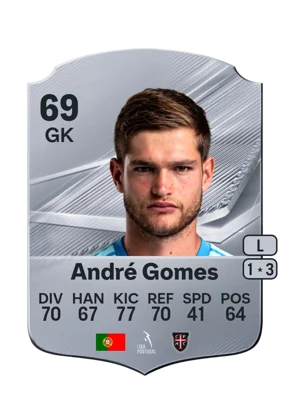 André Gomes 69 GK