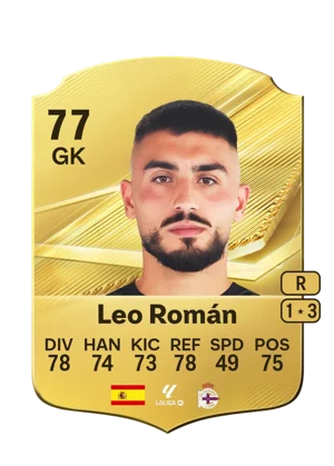 Leo Román 77 GK