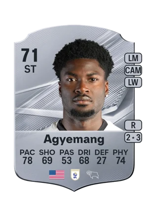 Agyemang 71 ST