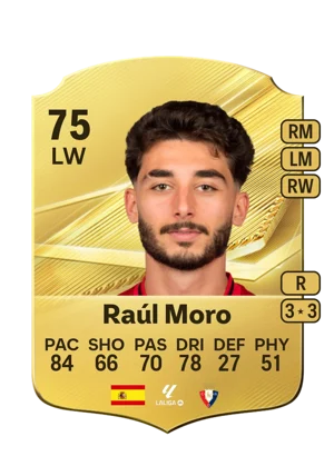 Raúl Moro 75 LW