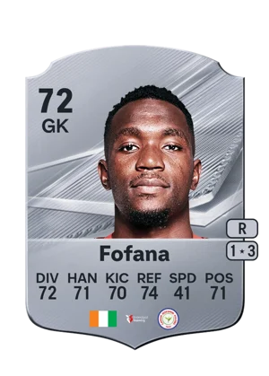 Fofana 72 GK