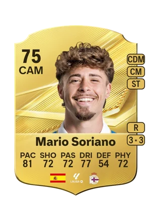 Mario Soriano 75 CAM