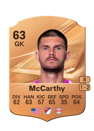 McCarthy 63 GK
