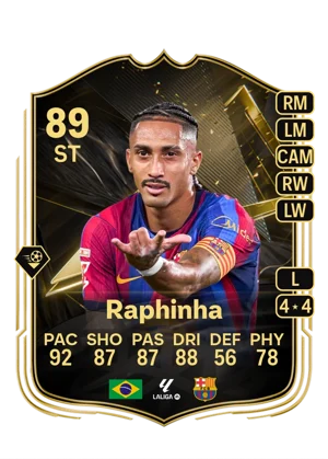 Raphinha 89 ST