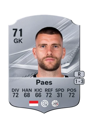 Paes 71 GK