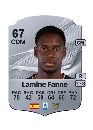 Lamine Fanne 67 CDM