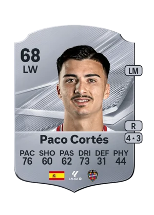 Paco Cortés 68 LW