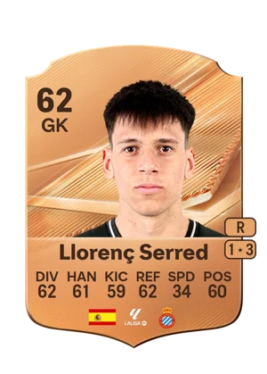 Llorenç Serred 62 GK