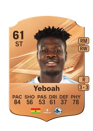 Yeboah 61 ST