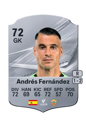 Andrés Fernández 72 GK