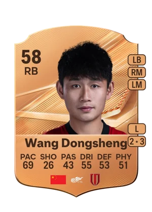 Wang Dongsheng 58 RB