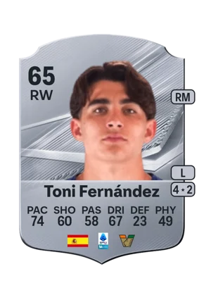 Toni Fernández 65 RW